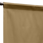 Sunbrella Canvas Camel Outdoor Curtain