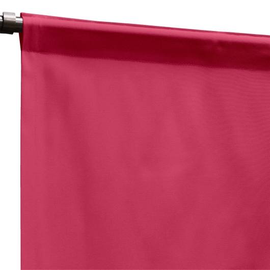 Sunbrella Canvas Hot Pink Outdoor Curtain