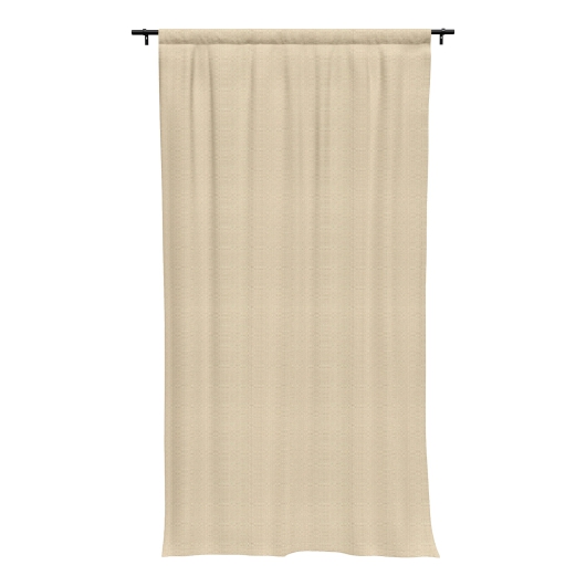 Sunbrella Linen Champagne Outdoor Curtain