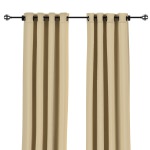 Sunbrella Spectrum Sand Outdoor Curtain