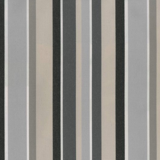 Roman Marble Striped Extrawide Outdoor Curtain