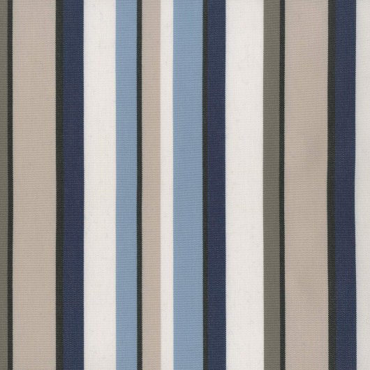 Tuscan Spa Striped Extrawide Outdoor Curtain