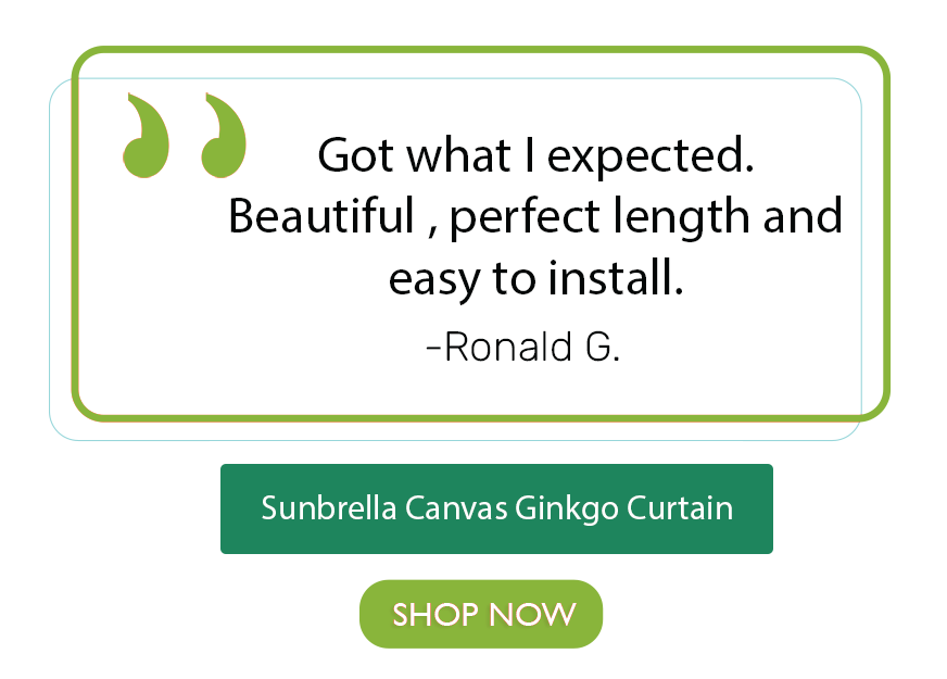 Sunbrella Canvas Ginkgo 
