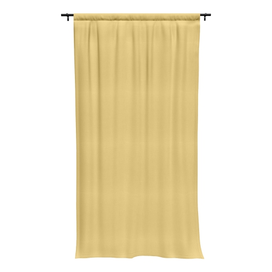 Sunbrella Canvas Wheat Outdoor Curtain | CURWHGRS-OC | Outdoorcurtains.com