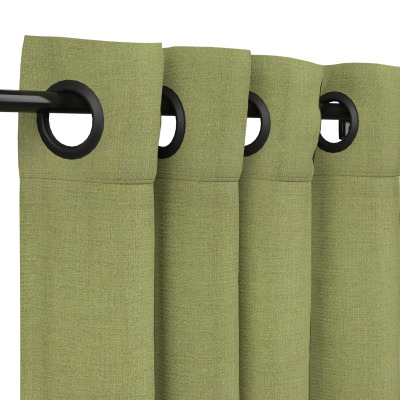 Sunbrella Cast Moss Outdoor Curtain