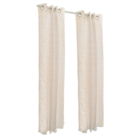 Sunbrella® Fretwork Flax