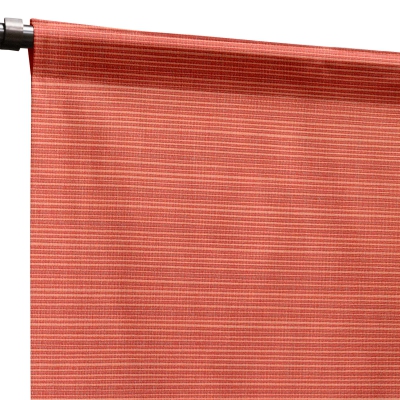 Sunbrella Dupione Papaya Outdoor Curtain with Sleeve Top 50 in. x 108 in.
