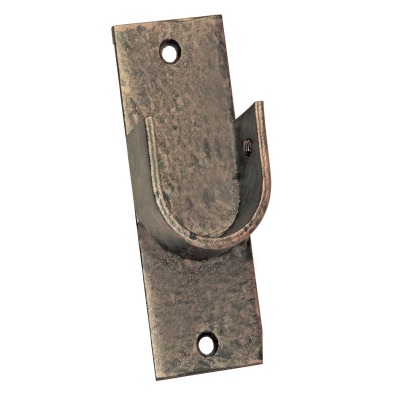 Wrought Iron Outdoor Curtain  Inside Mount Bracket