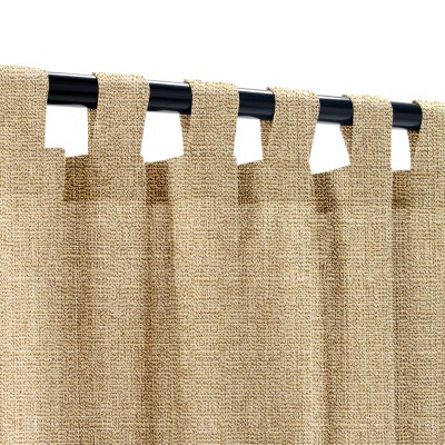 Sunbrella Linen Sesame with Tabs - 50 in. x 96in.