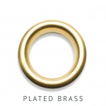 Free Sample - Plated Brass Grommet