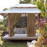 Sunbrella Spectrum Caribou Outdoor Curtain