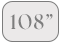 108 inches