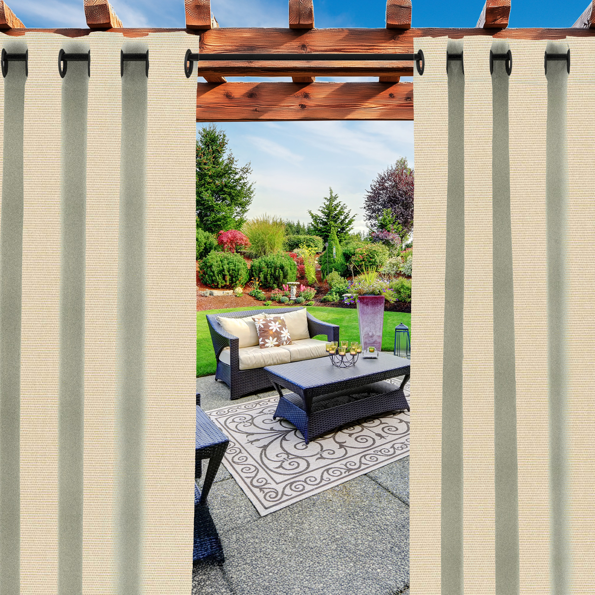 Custom Curtains Tempotest Solid 116