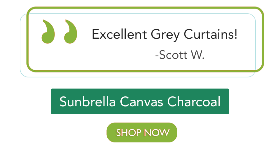 Sunbrella Canvas Charcoal