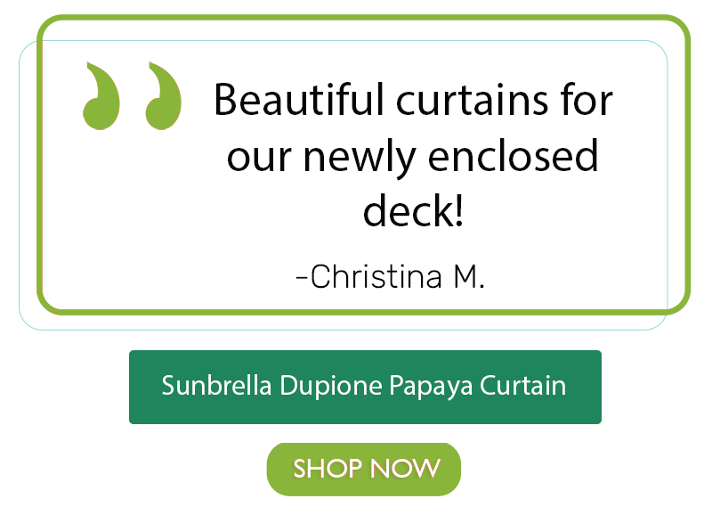 Sunbrella Dupione Papaya